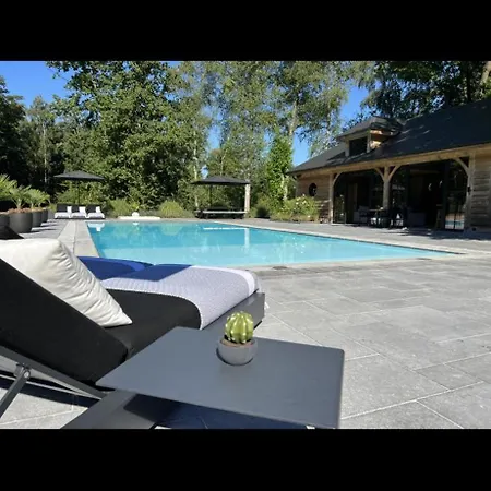 Magnifique En Bois Avec Piscine Et Jacuzzi *